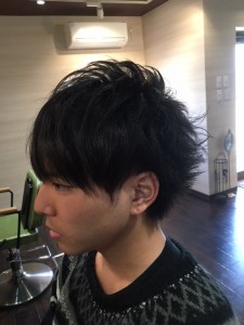 男性もぜひ！！　　　小山市にある美容室calma Luce