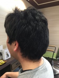 すっきりソフトモヒカン　小山市にある美容室calma Luce