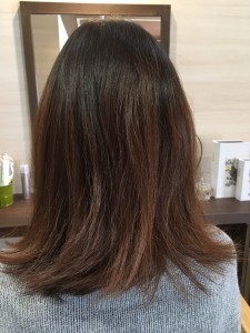 こけしヘアにならないカット　小山市にある美容室calma Luce