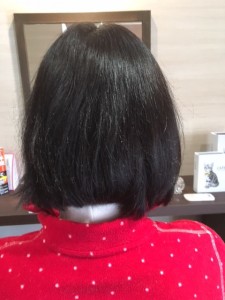 和漢彩染でハリコシアップ！！　小山市にあるカットが人気の高級美容室カルマルーチェ