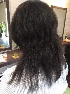毛量が多い方に！　小山市にあるカットが人気の美容室カルマルーチェ